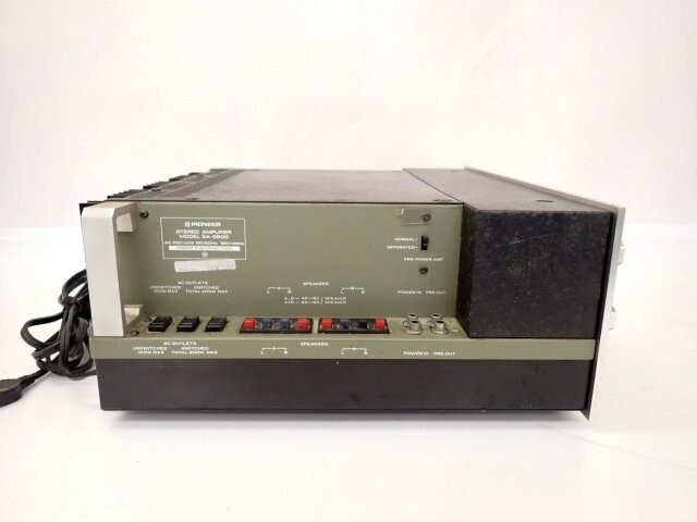 Pioneer SA-9800 Stereo Integrated Amplifier Working Confirmed