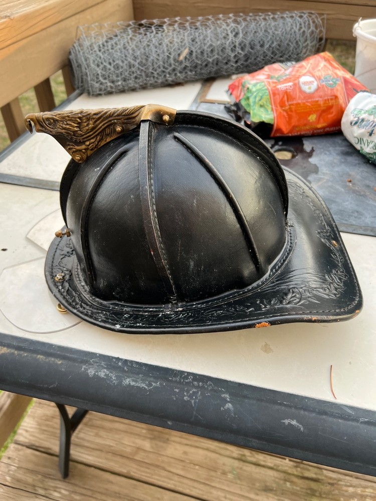 Phenix Leather Firefighting Helmet