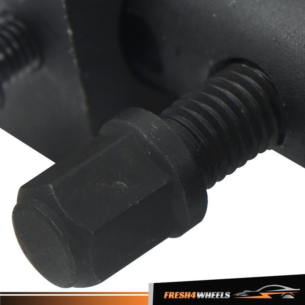 Black Universal Puller For Ribbed Drive Pulley Crankshaft Remover Tool Kit