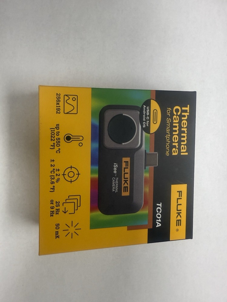 Fluke TC01A ISEE Mobile Thermal Camera Android Smartphone