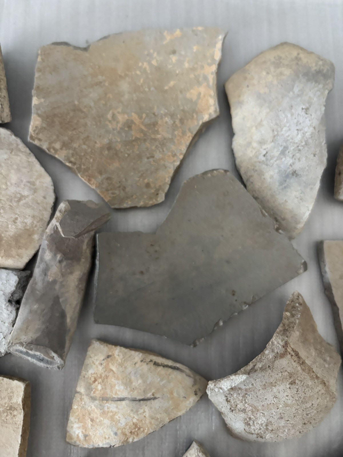 Ancient Anasazi Native American 1-3” Pottery Shards Arizona L10-A FREE SHIP