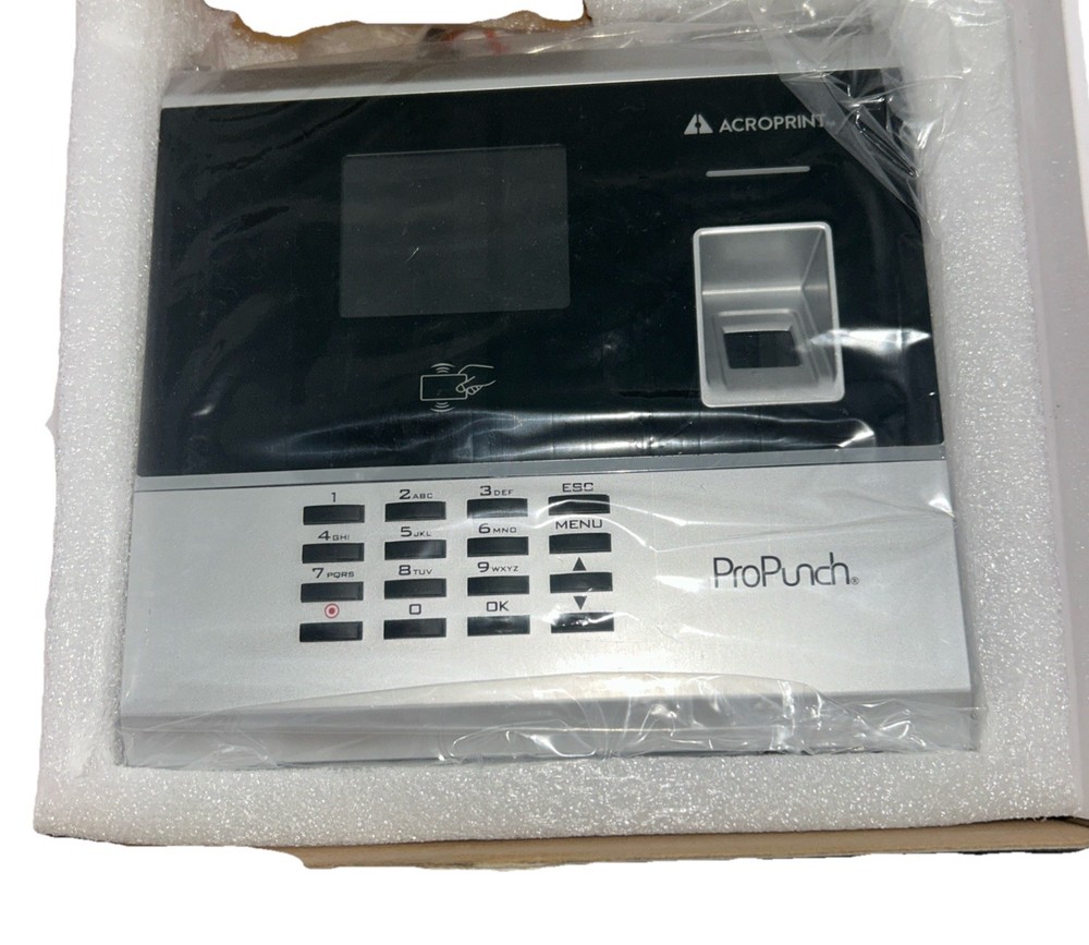 Fingerprint time attendance and access control system