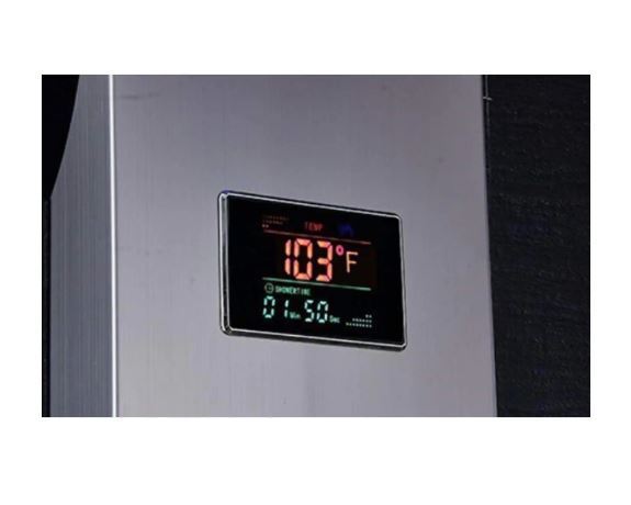ELLO & ALLO 53" 2-Jet LED Rainfall Mist Head Hand Shower Panel System
