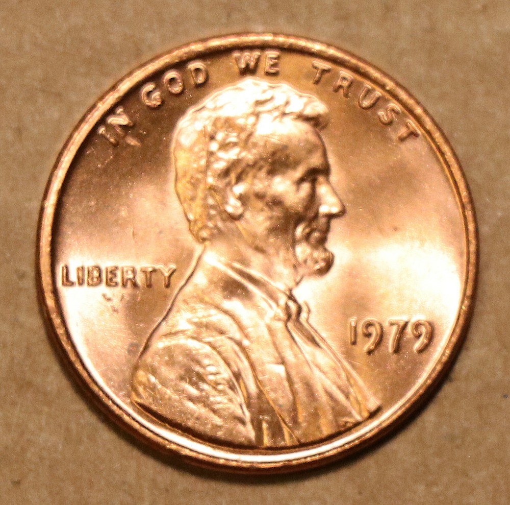 1979 Lincoln Memorial cents BU