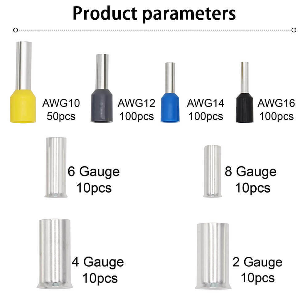 Ferrules Wire Ends Terminals Crimp Terminal Connector Wire Ferrules Kit 440x