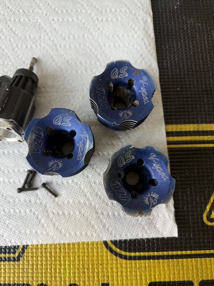 OS MAX VZB .21 Nitro Engine For Parts Only.