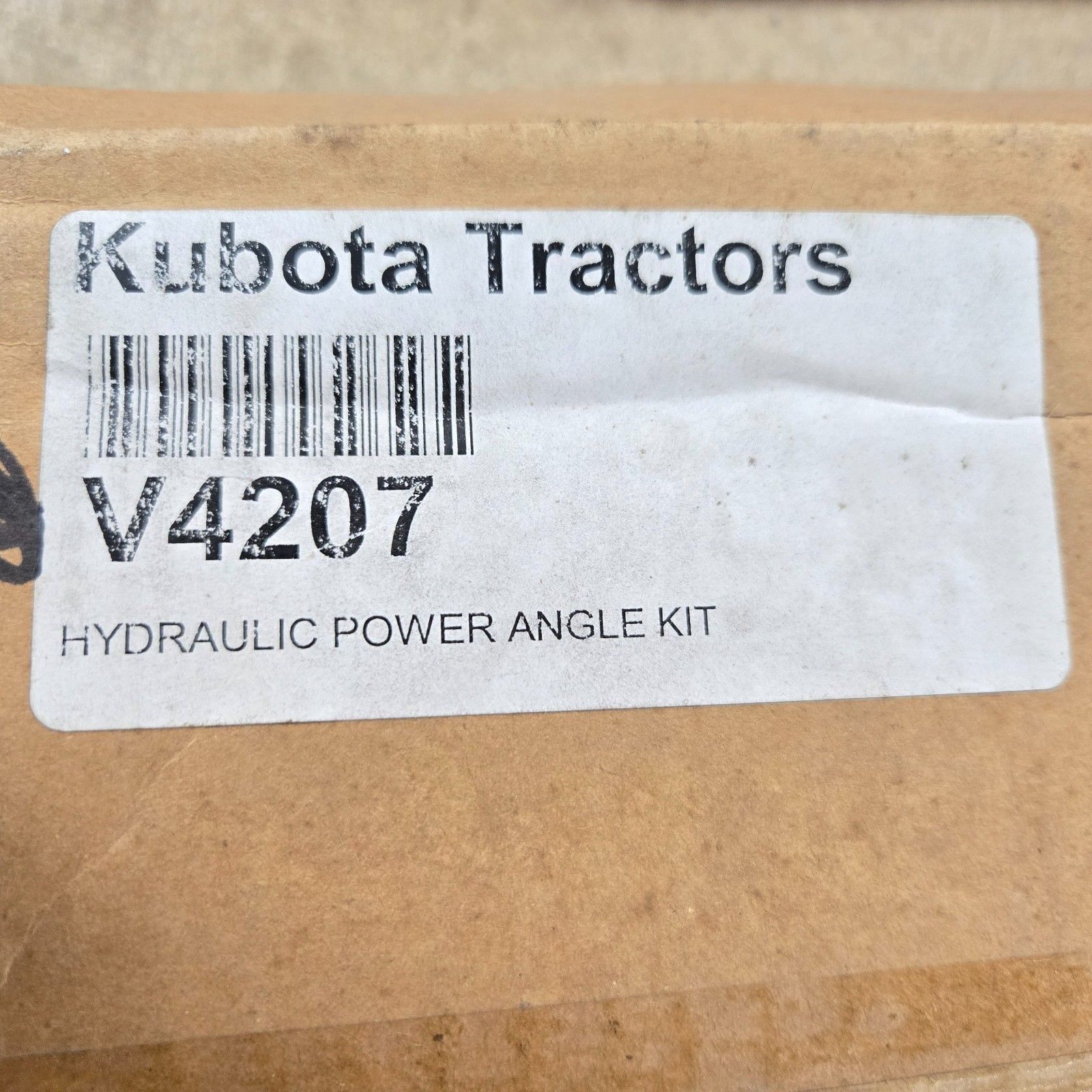 NOS OEM Kubota V4207 HYDRAULIC ANGLE KIT for RTV900 & RTV1100