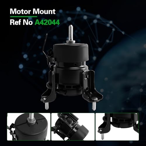 Engine Motor Tran Mount Kit Compatible with Highlander 2008-2013 3.5L V6