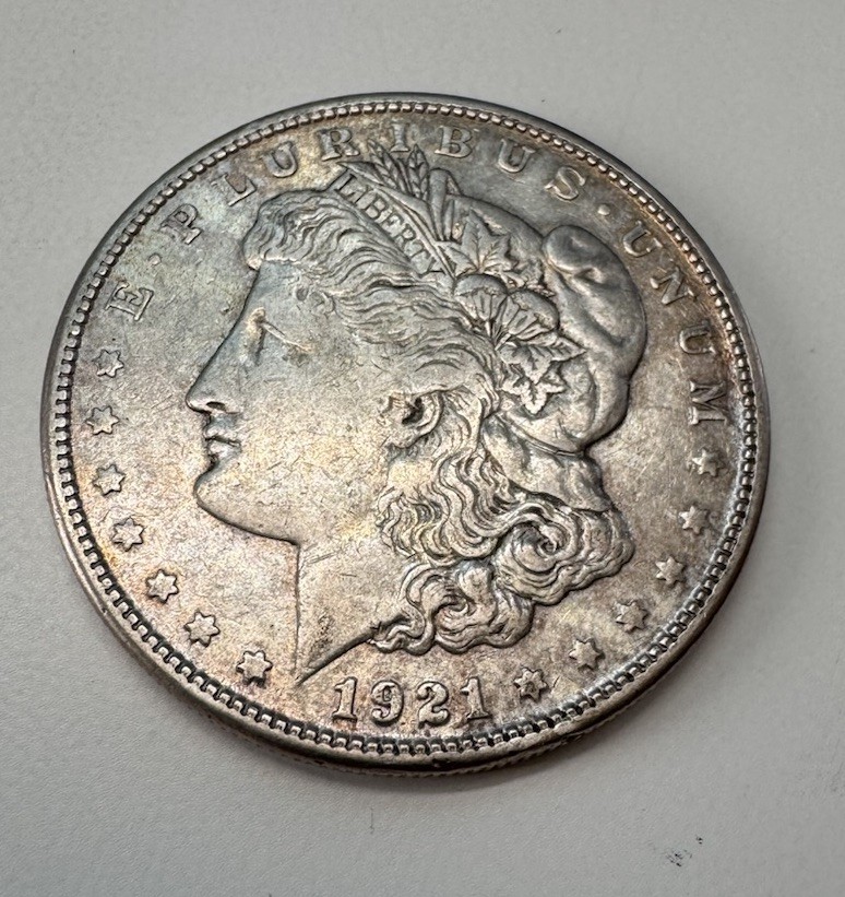 1921 US Morgan Silver Dollar $1 - BU