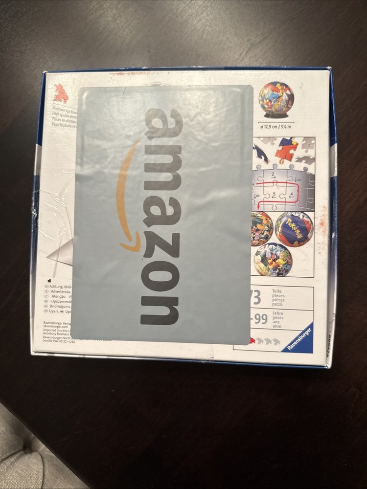 Ravensburger Pokemon 3D Puzzle Open Box
