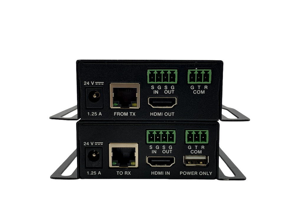 Crestron HDMI Category Cable Receiver RXC-101-C-E + Transmitter HD-TXC-101-C-E