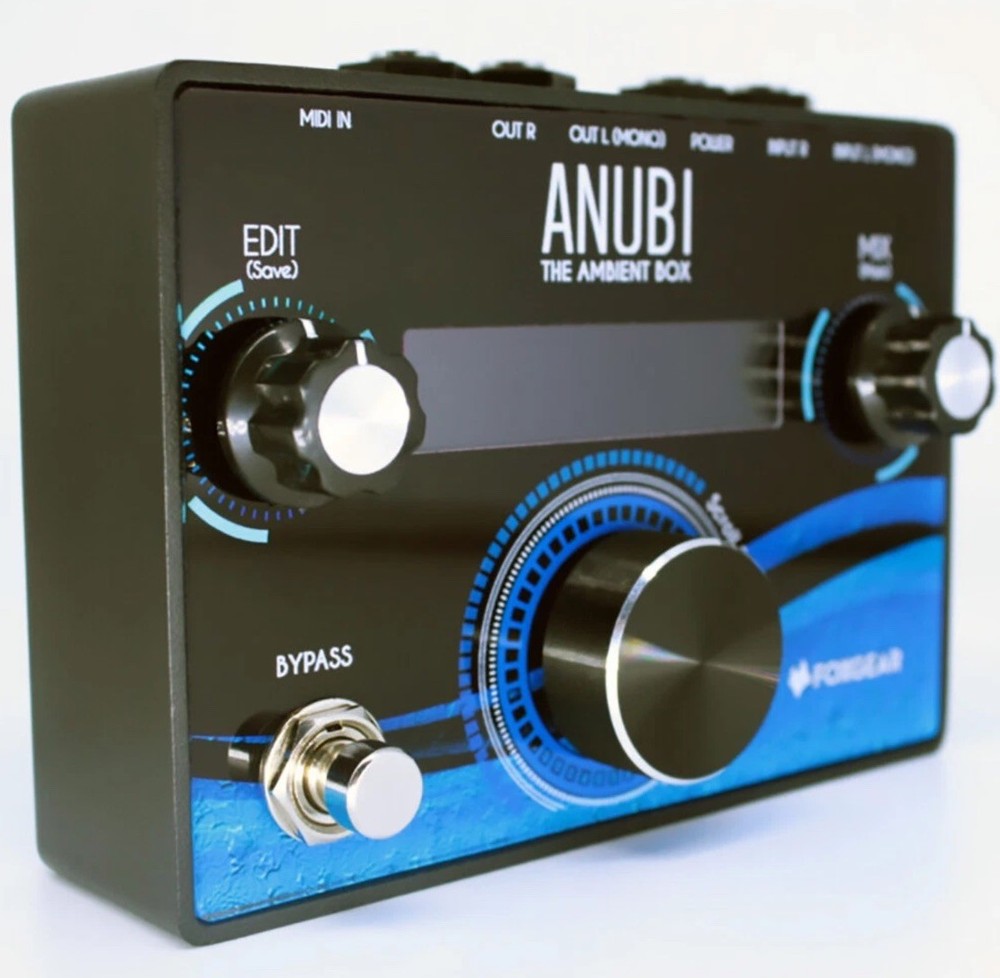 Foxgear ANUBI Ambient Box Reverb/Delay Effects Pedal