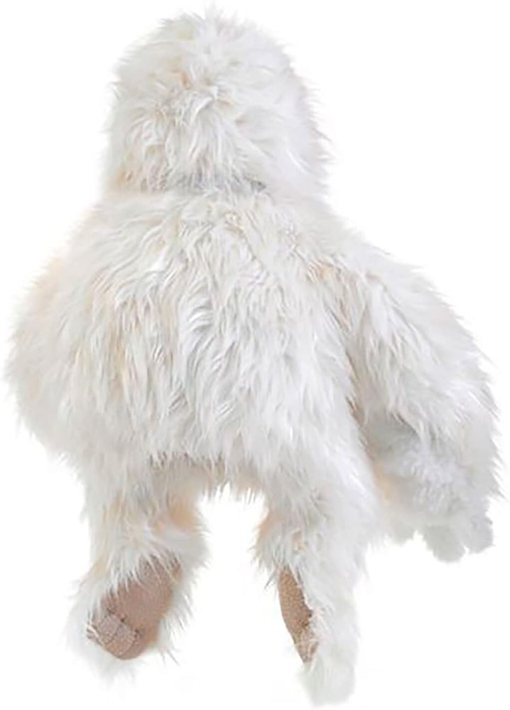 Yeti Hand Puppet, White