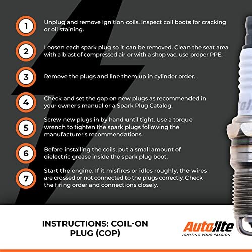 Autolite Iridium XP Automotive Replacement Spark Plugs, XP666 (Pack) 4