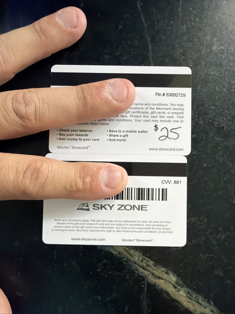 Skyzone Trampoline Park Gift Card $45