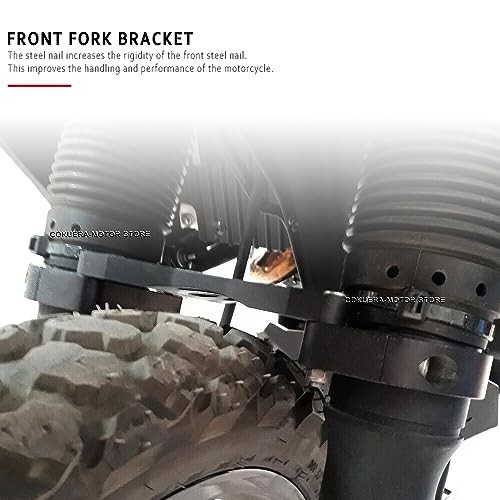 Motorcycle Accessories CNC Aluminum Bracket Front Fork Bracket for KLR650 2008