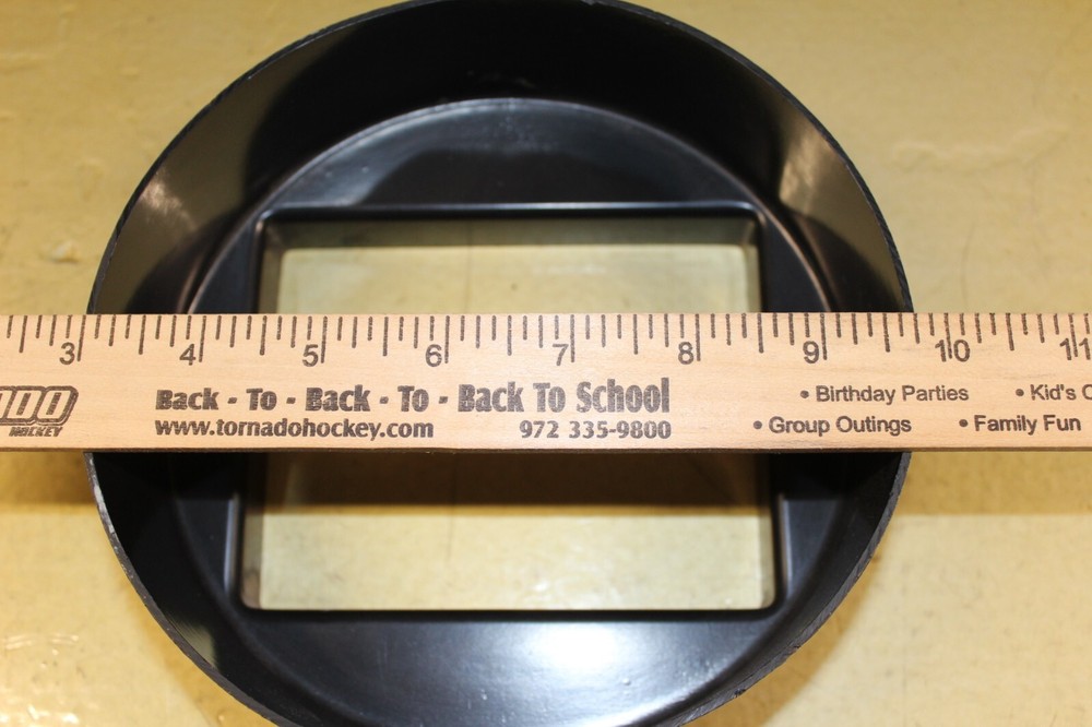 DOMETIC AC DUCT TRANSITION RING ROUND TO RECTANGLE