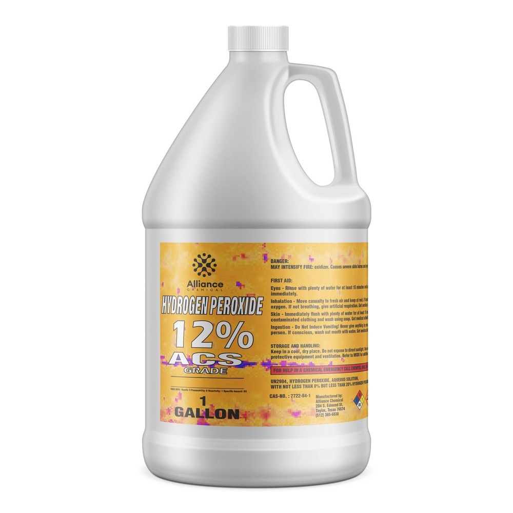Hydrogen Peroxide 12% ACS Grade - 1 Gallon