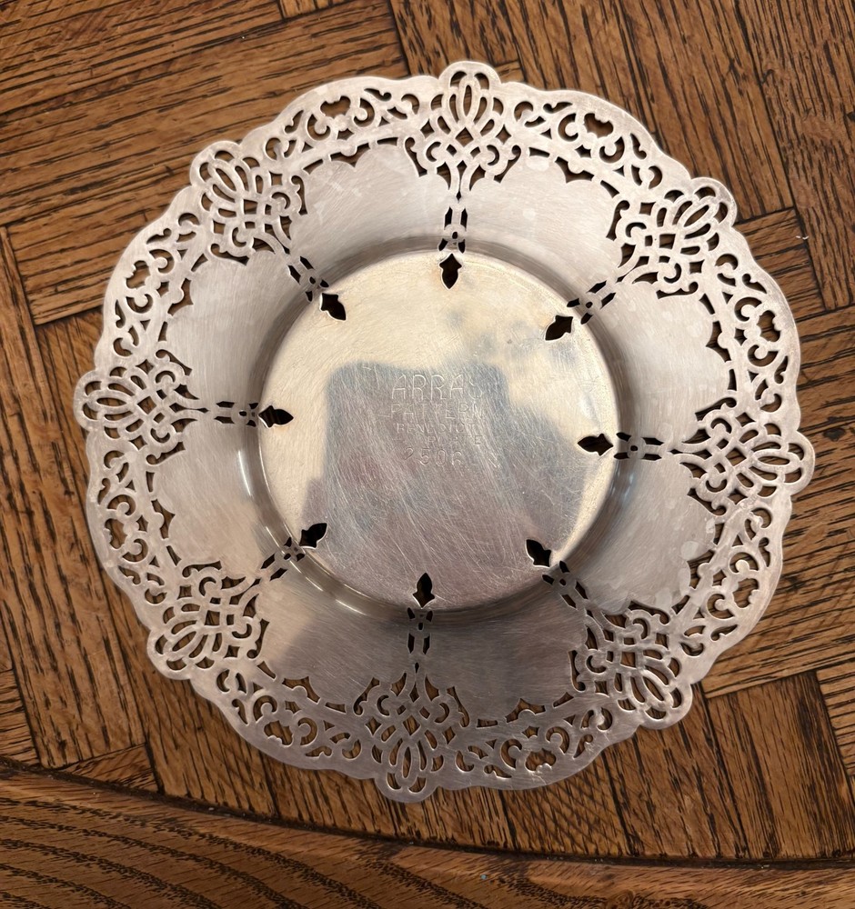 Benedict Silver-Plated Dish – Arras Pattern