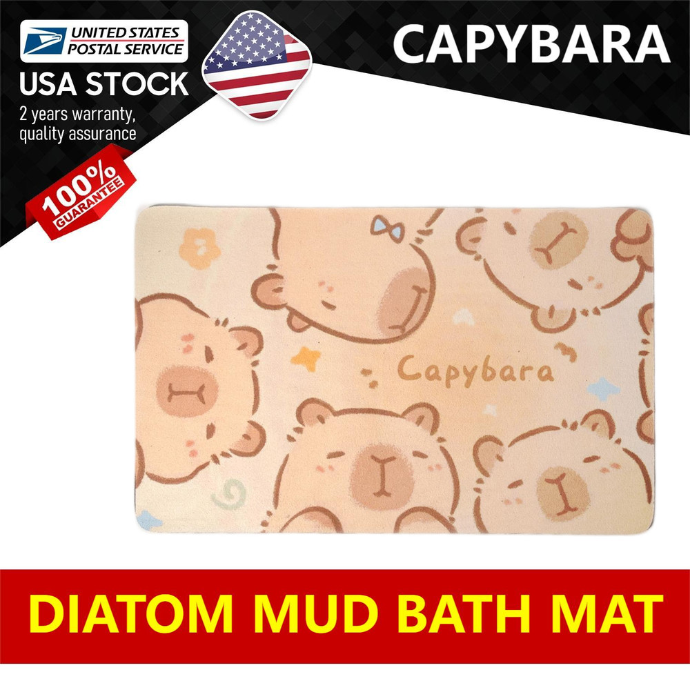 Absorbent Bath Mat Magic Rug, Quick Drying Mat Magic Bath Mat Non-Slip Floor