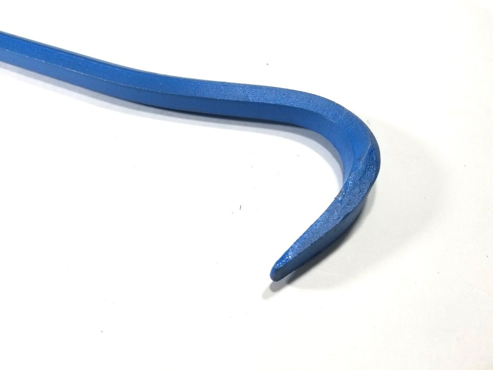 Manhole Cover Hook, 24" Solid Hex shape steel, Inline handle, Pointed tip, USA