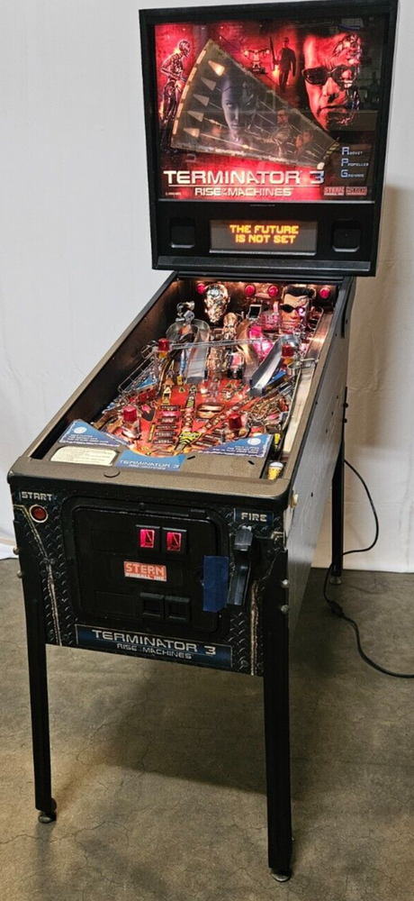 Terminator 3 Pinball Machine 2003 - Stern - 2014