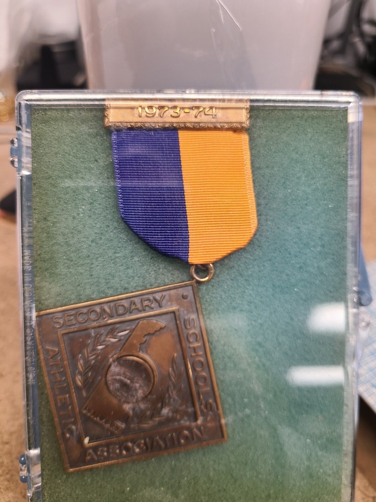 1973-74 Secondary Schools Athletic Association Medal