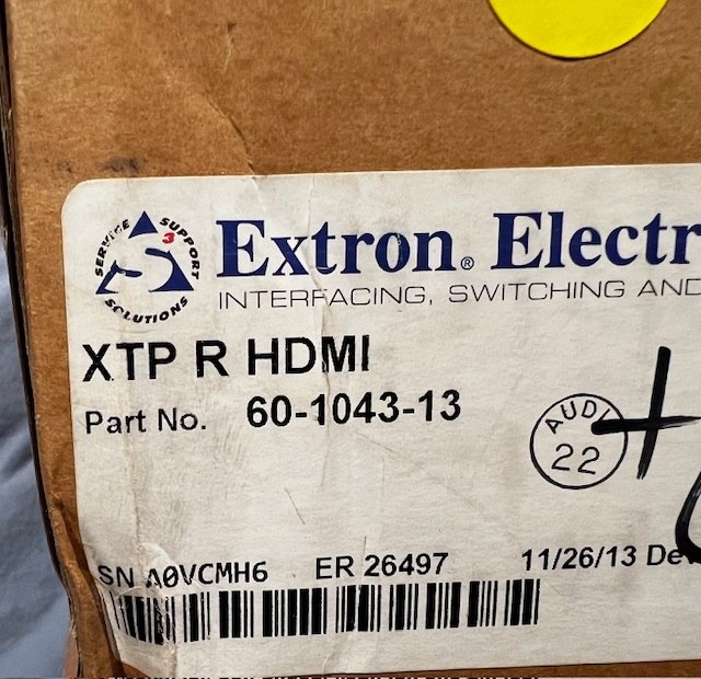 Extron 60-1043-13    XTP R HDMI Receiver