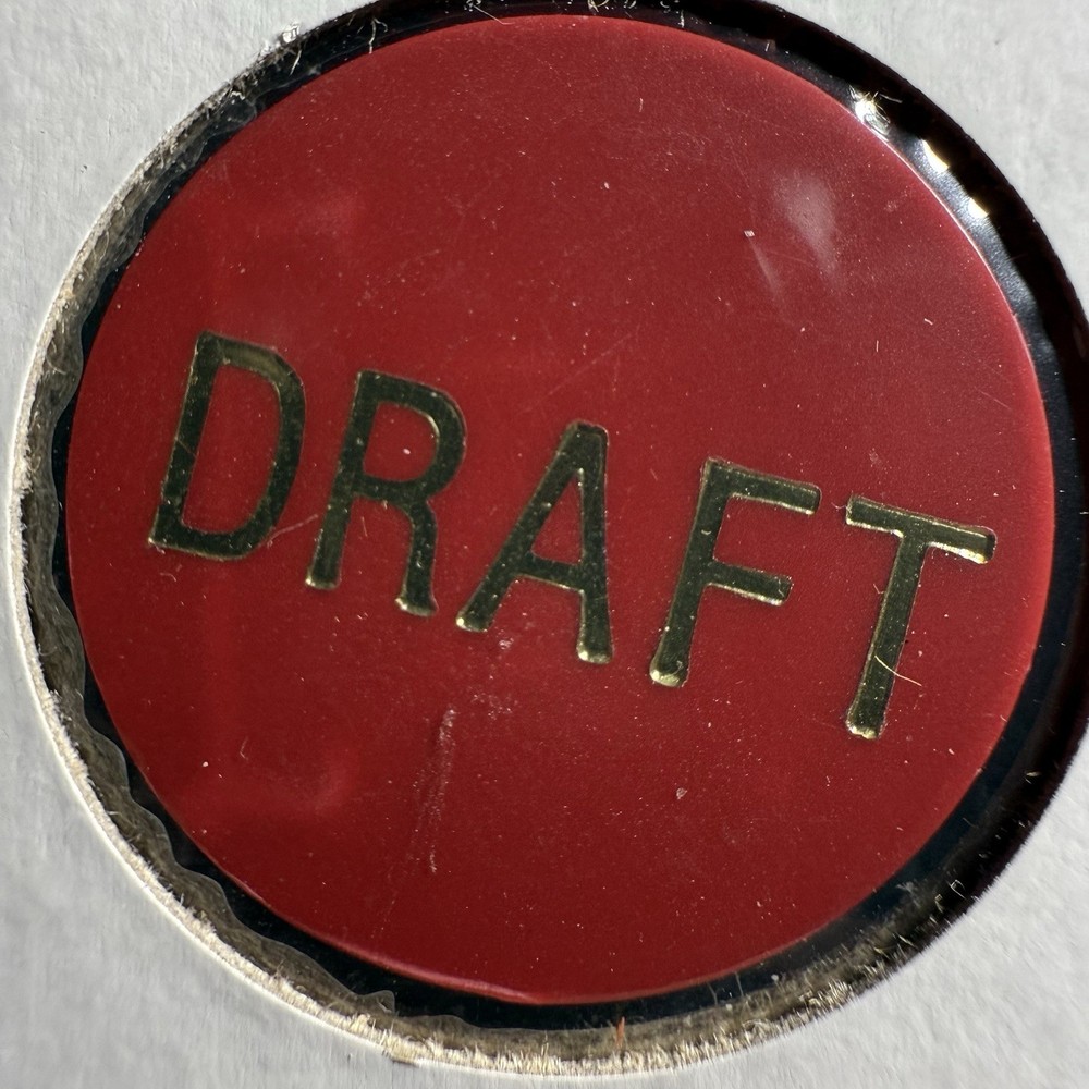 Zeke’s Bar. Milton, PA. Round DRAFT Token HS90