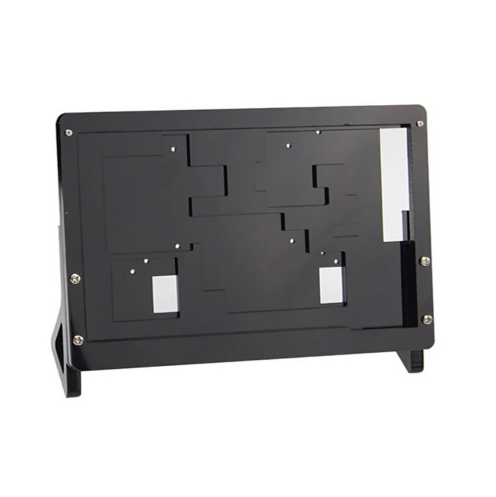 Acrylic Front & Back Shell + Base + Screws For 7" Raspberry Pi 2 B LCD Screen