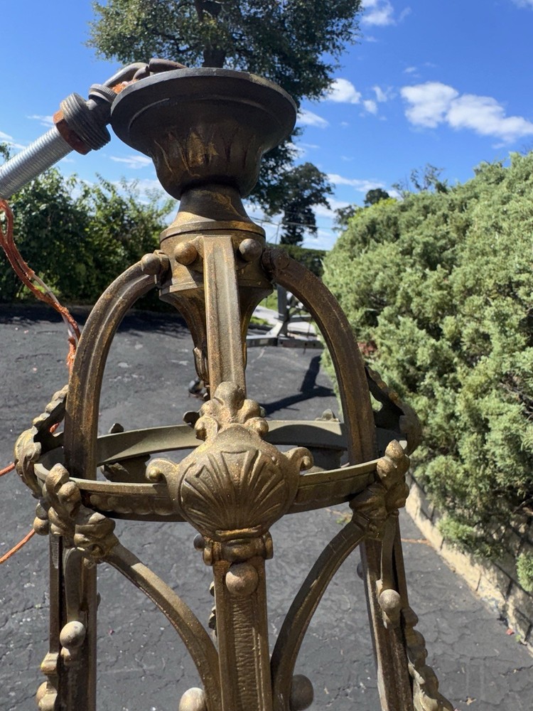 Antique Brass Chandelier