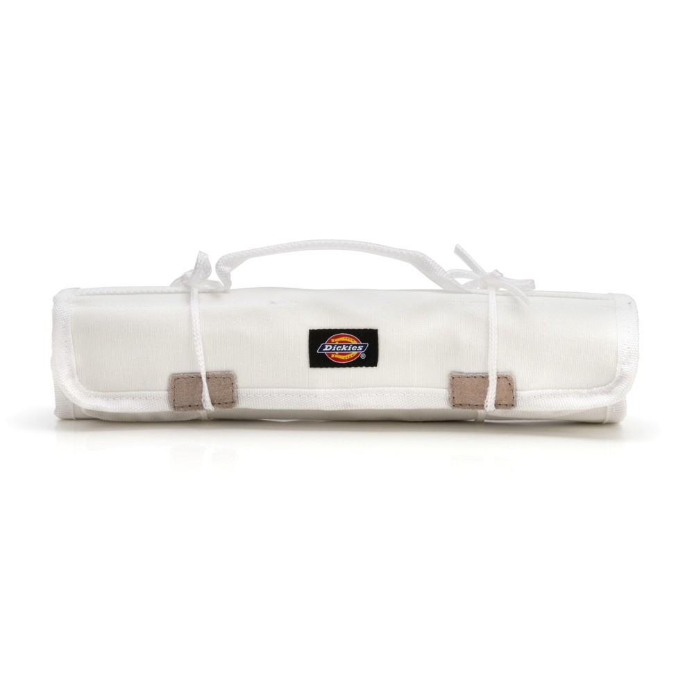 Tool Paint Brush Roll 16 Compartment  Small White Dickies 57046