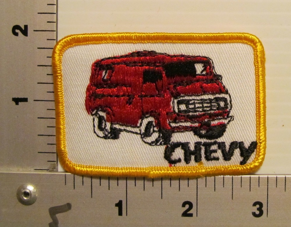 CHEVY VAN  2"x3" VINTAGE PATCH PATCHES