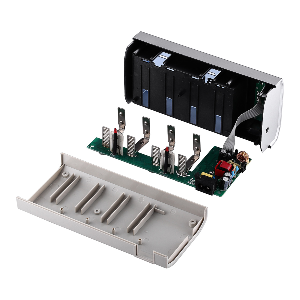 LCD Smart Battery Charger For AAA AA C D 9V Ni-MH Ni-CD Rechargeable Batteries