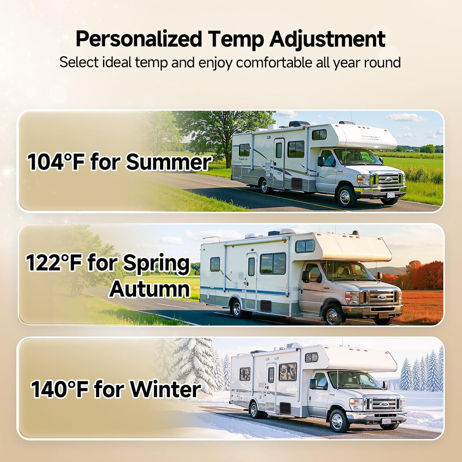 6 Gallon RV Water Heater Propane Gas + Electric 12,000BTU 1440W DSI For SW6D