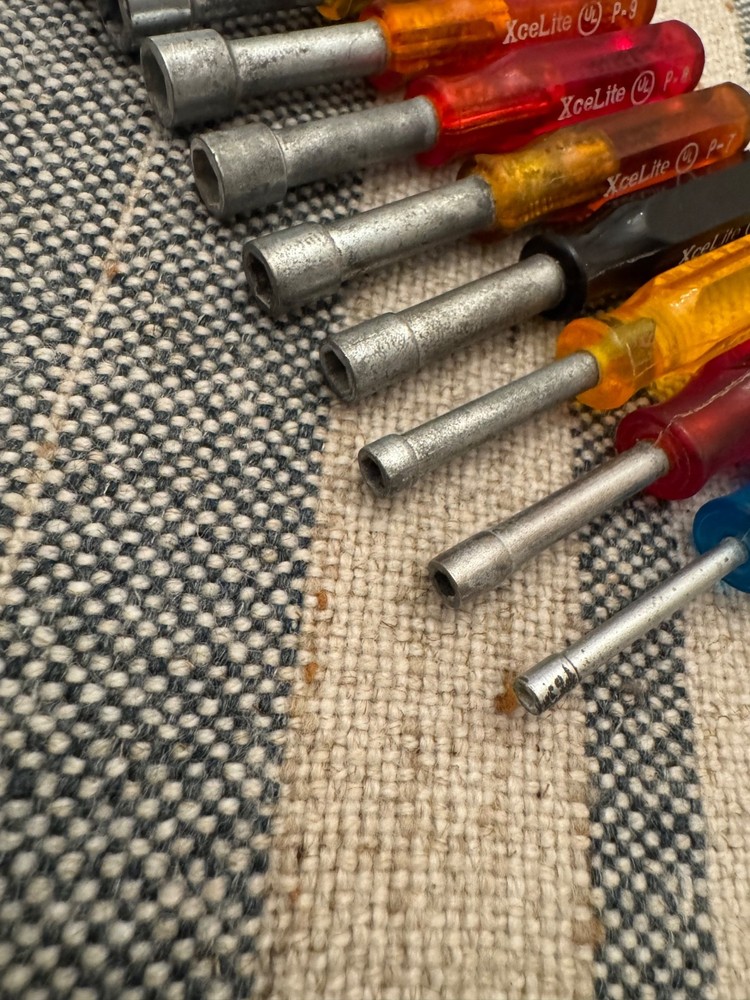 Xcelite Metric Nut Driver Set 11pc USA Made Hand Tool Set