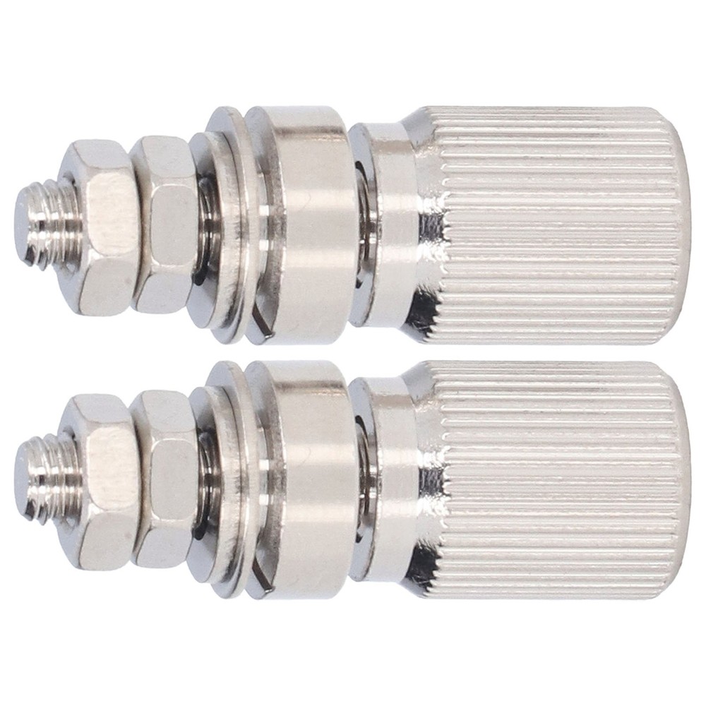 2Pcs Terminal Binding Post No Insulation Power Grounding Terminal Post BYE