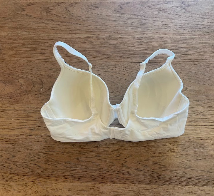 Victoria's Secret White Logo 34DDD Body By Victoria Lined Full Coverage Bra VS