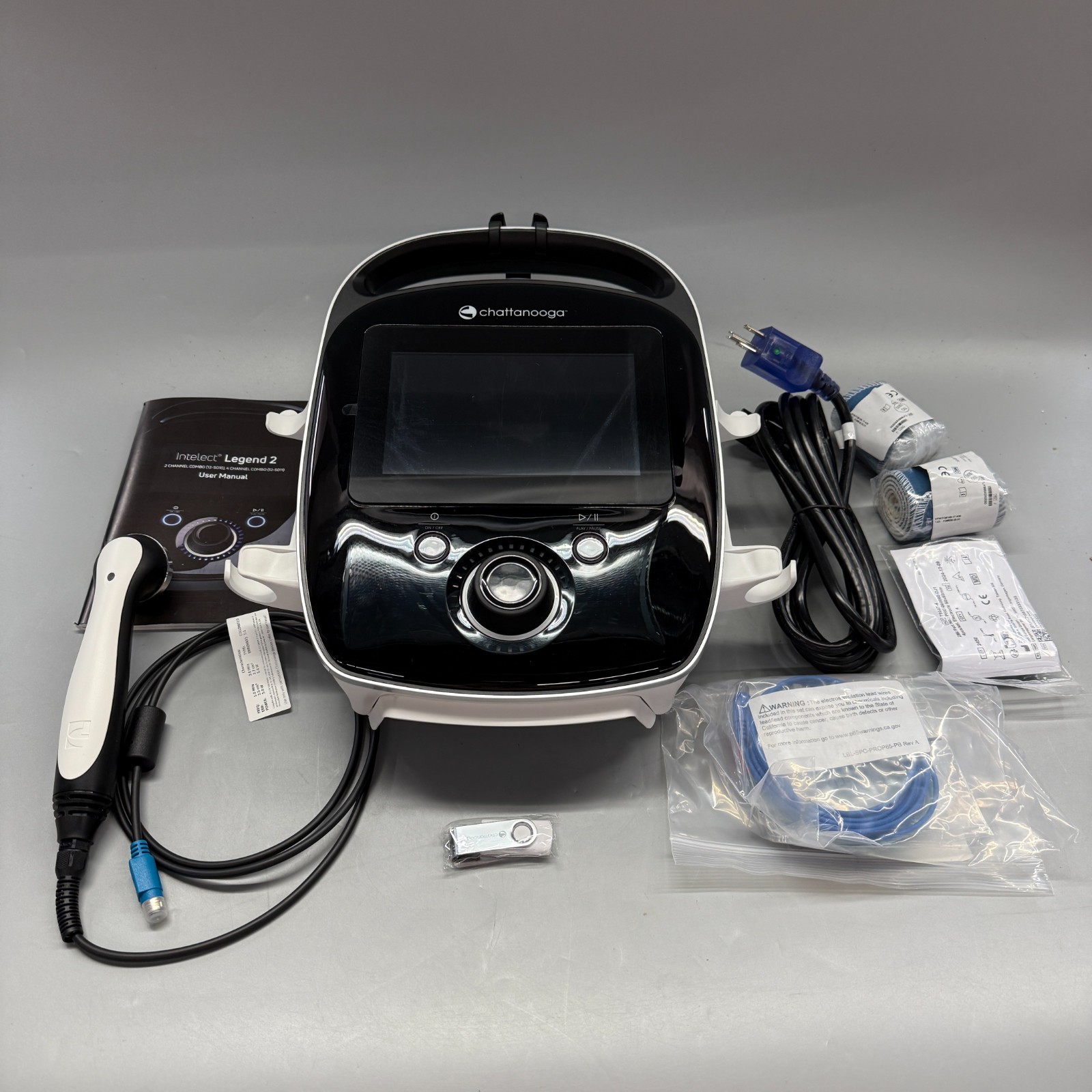 Chattanooga Intelect Legend 2 - 2 CH Combo E-Stim and Ultrasound 81-5010