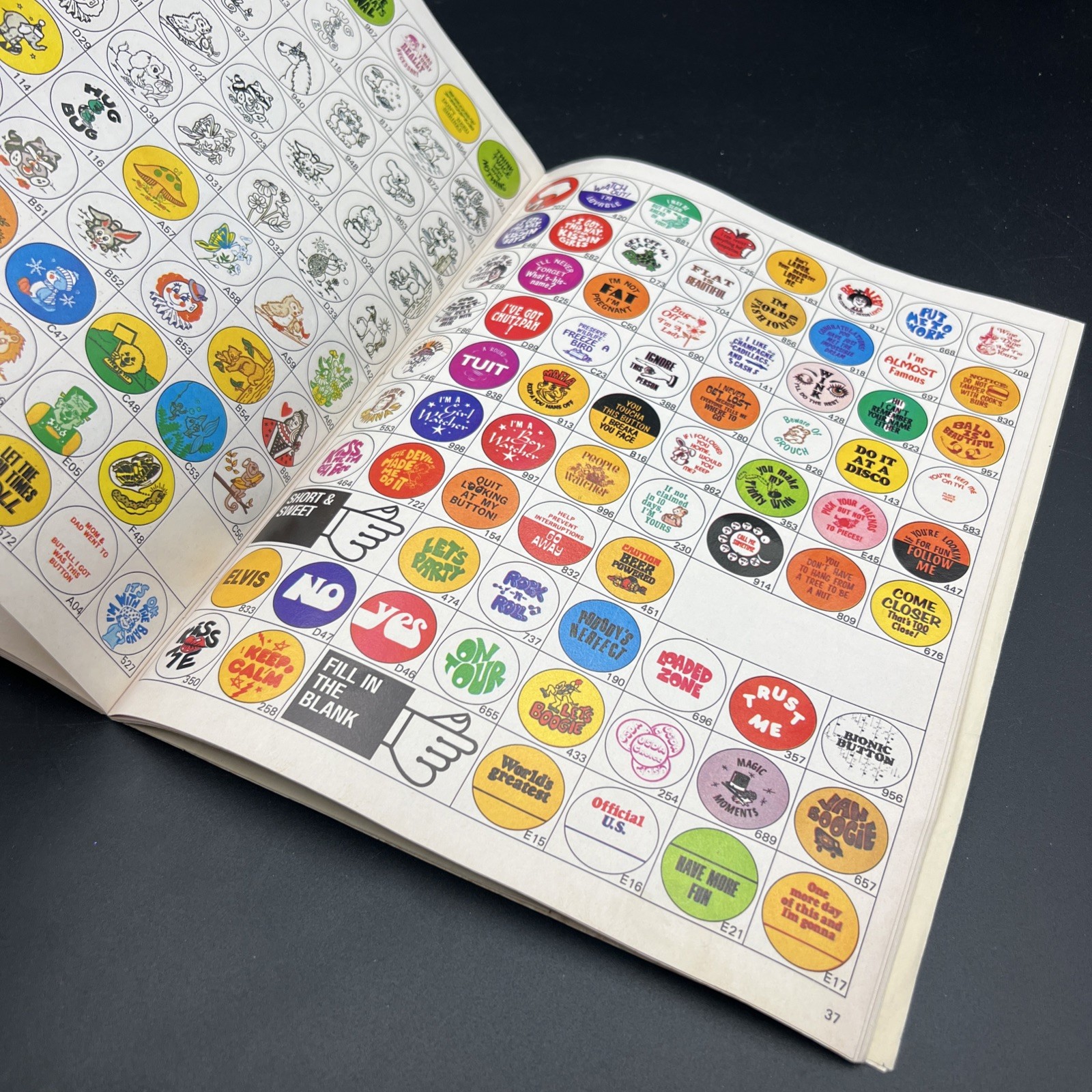 Badge A Minit Button Making Equipment Catalog 1982 Order Form Designs Ideas Zine