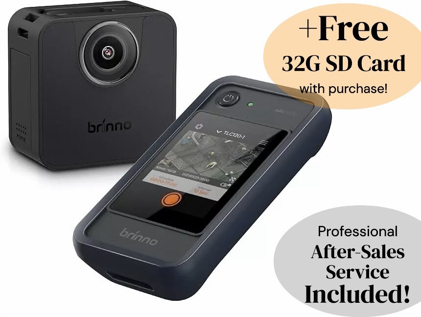Brinno BCC200 BLE Bluetooth Timelapse Camera Controller Bundle