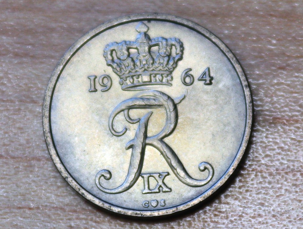 1964 Denmark 10 Ore