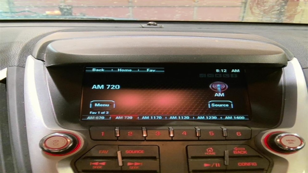 2010-2017 GMC Terrain Dash Mounted Lower 7" Display Screen