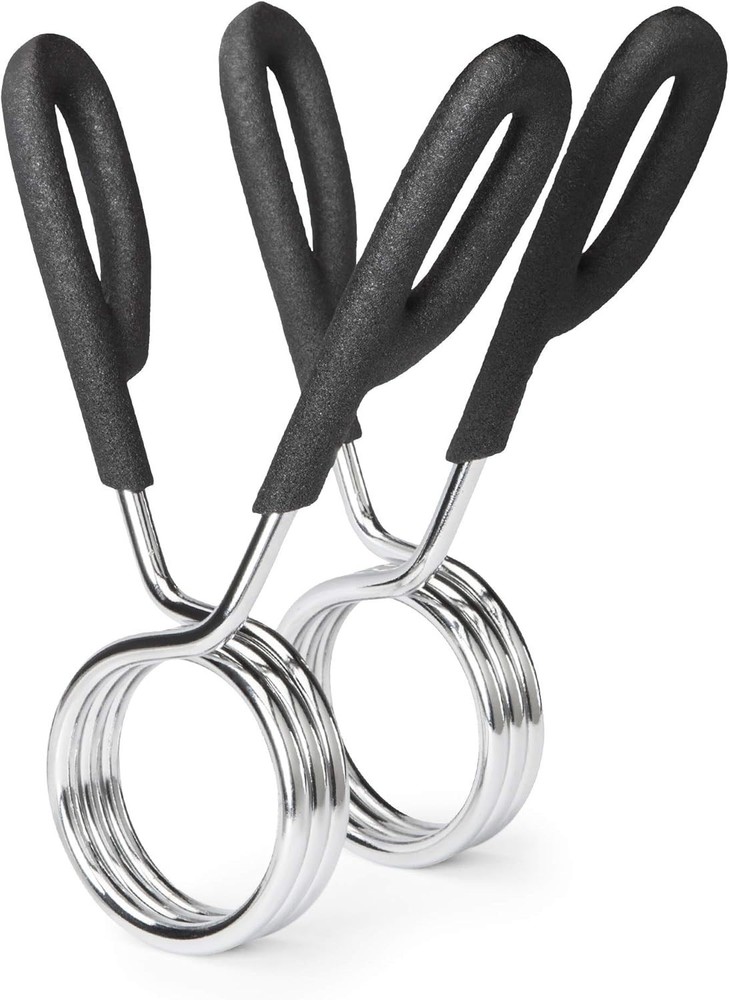Olympic 2" Barbell Spring Clip Collars - Pair