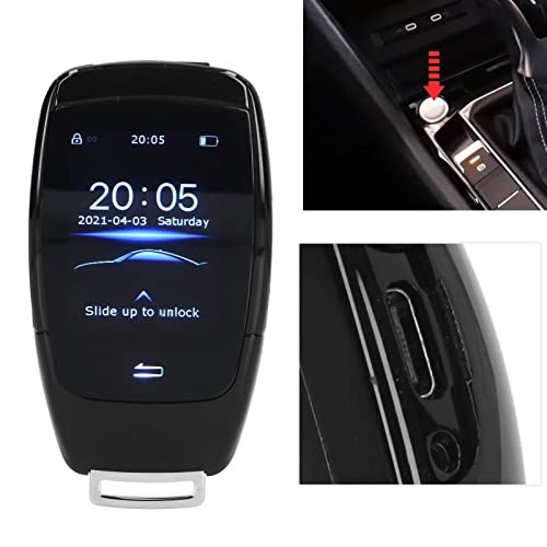 Car Key LCD Screen Universal TK900 LCD Smart Key Remote Keyless Entry for Black