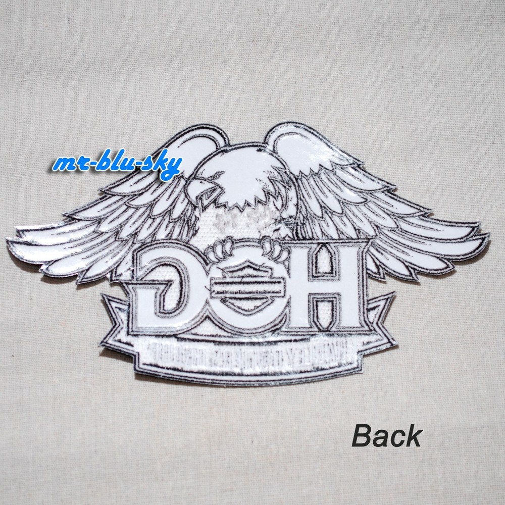 Small Reflective Eagle Patch ~ Harley Davidson Owners Group H.O.G.