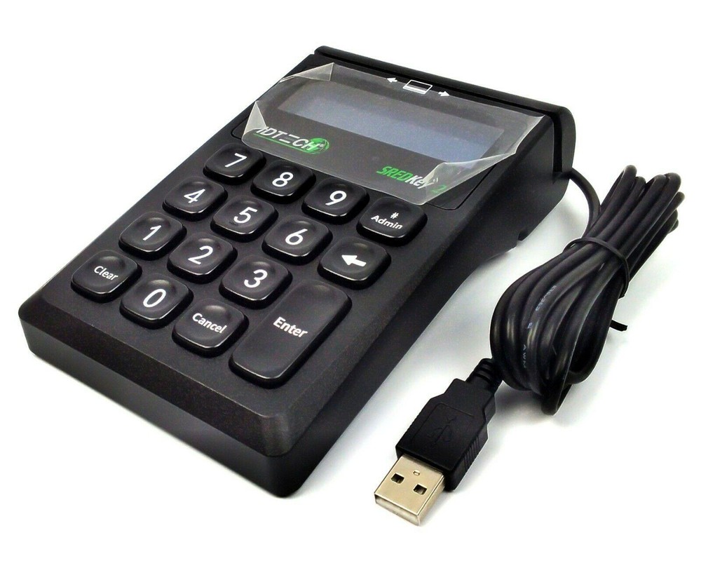ID Tech SREDKey 2 Key Pad with MSR USB KB Enhanced Format IDSK2-534E