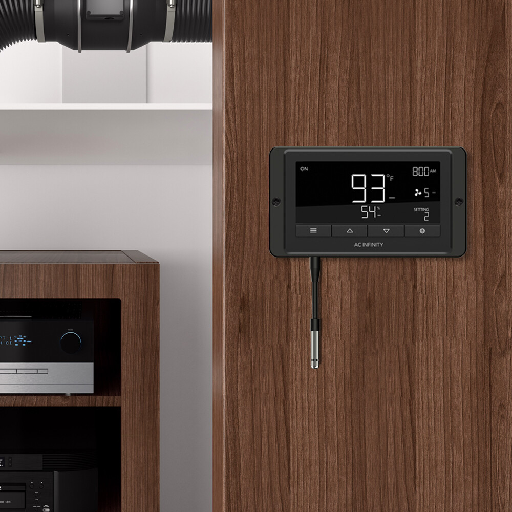 Temperature Humidity Sensor Probe for AC Infinity T-Series Controller, 1-Inch