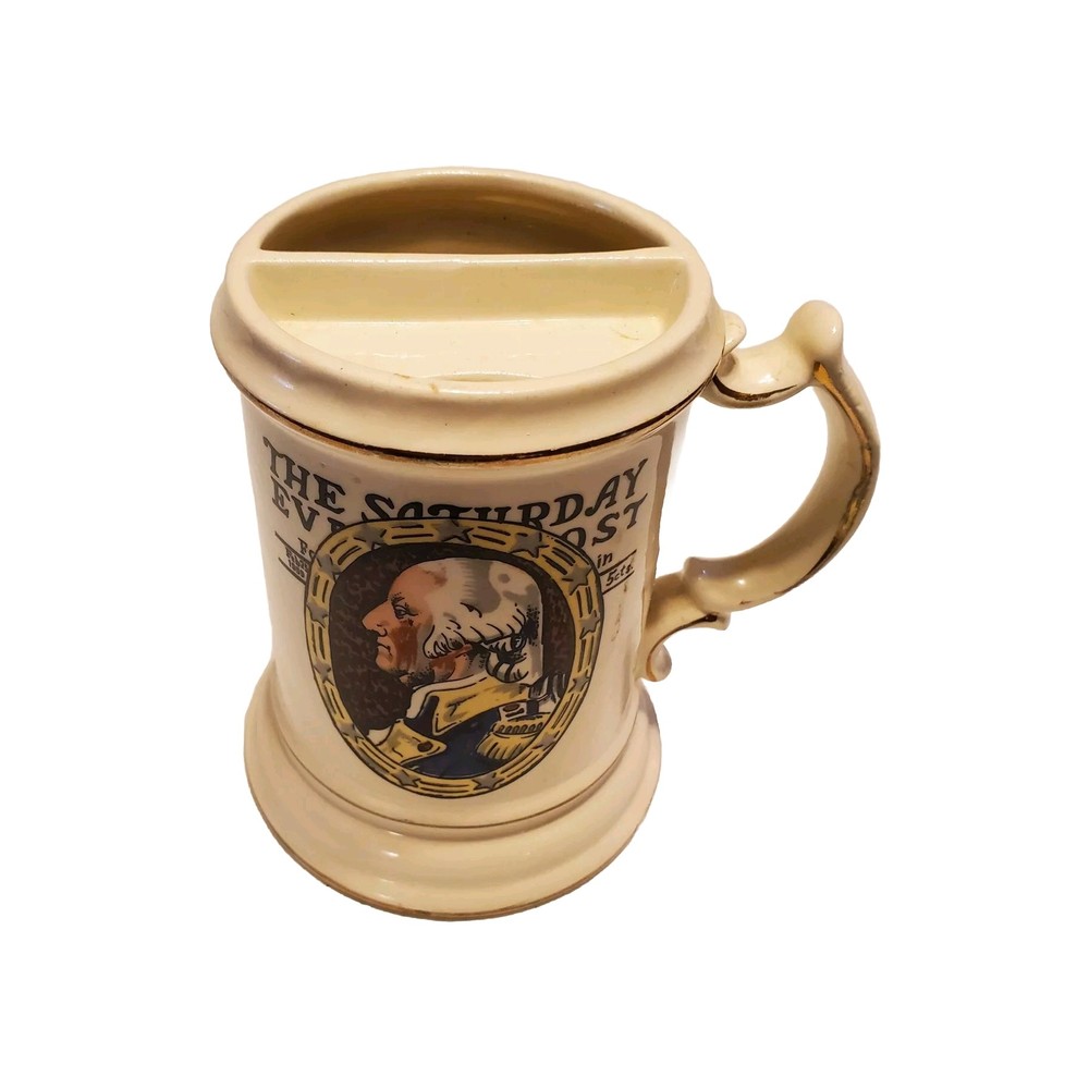 Mustache Cup George Washington Maker is Unknown