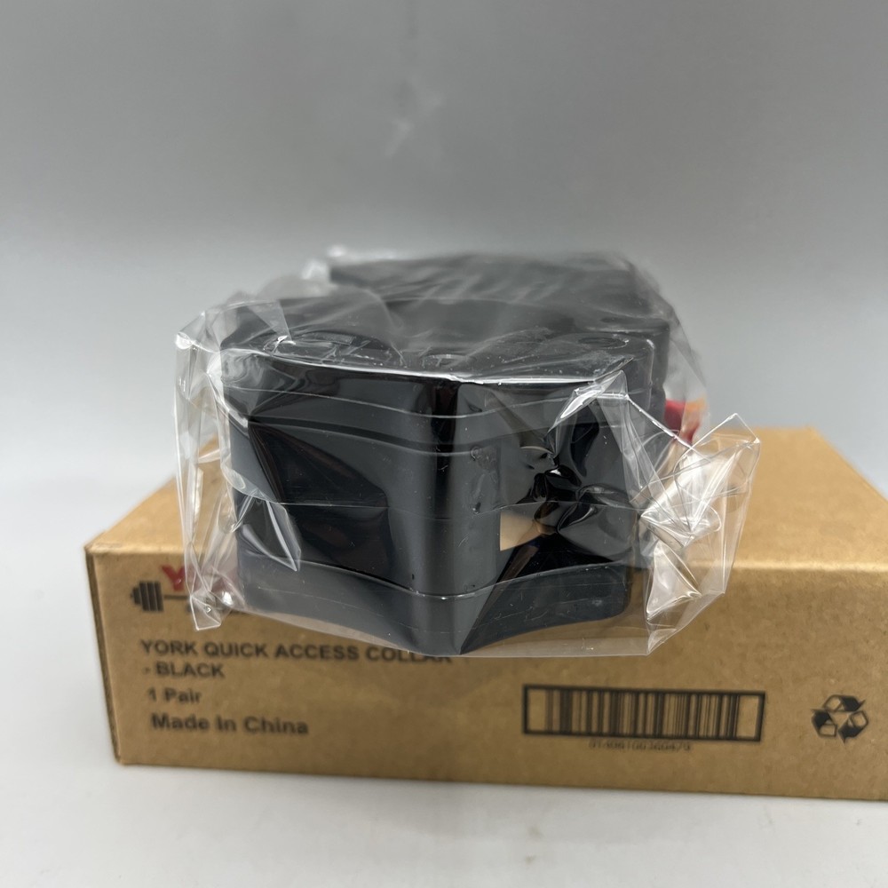York 36047 Quick Access Collar Black Pair